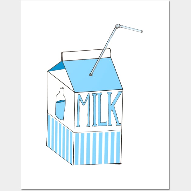 Milk Box Wall Art by Kcael